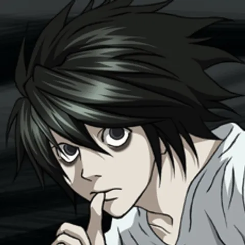 L Lawliet from Death Note